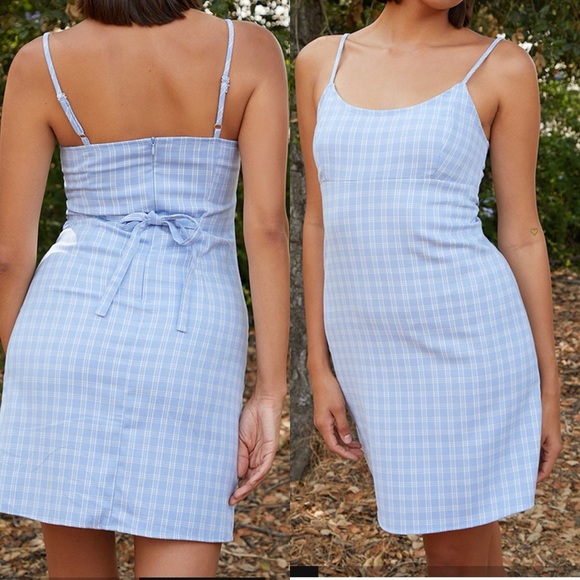 Brandy Melville Dresses & Skirts - John Galt Plaid Colleen Mini Dress